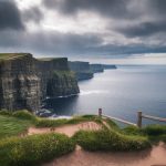 randonnée sur les falaises de moher, irlande